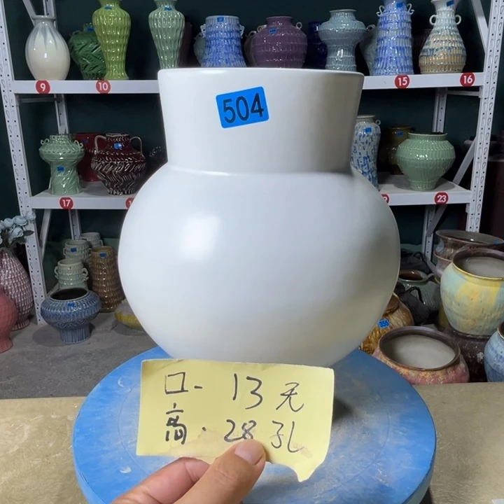 景德镇陶瓷花盆花器504
