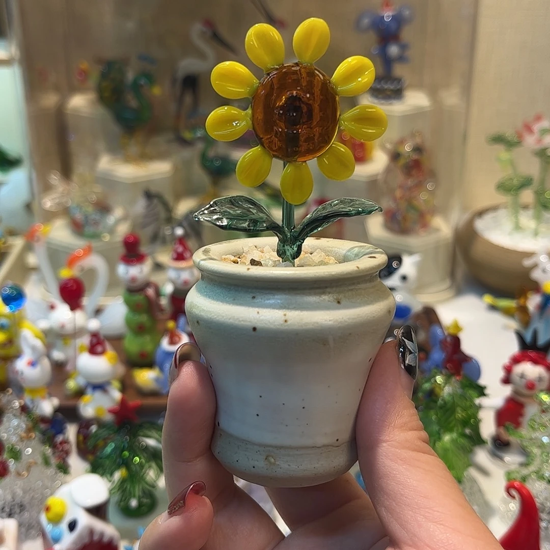 手工艺品琉璃向日葵