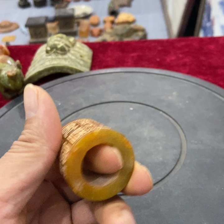美****白玉菩提吊坠摆件
