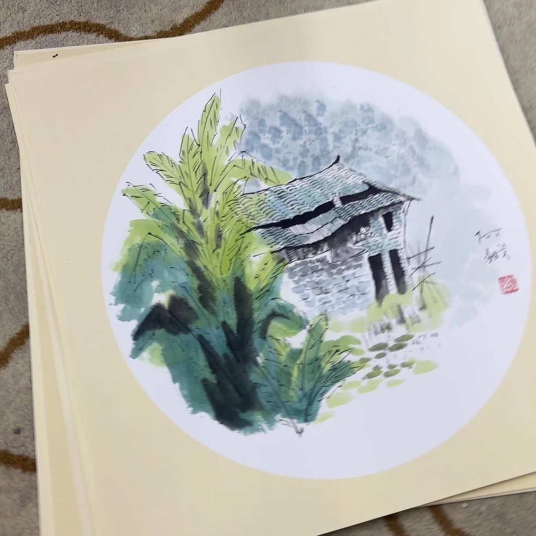 国画国画赵铁老师作品刘