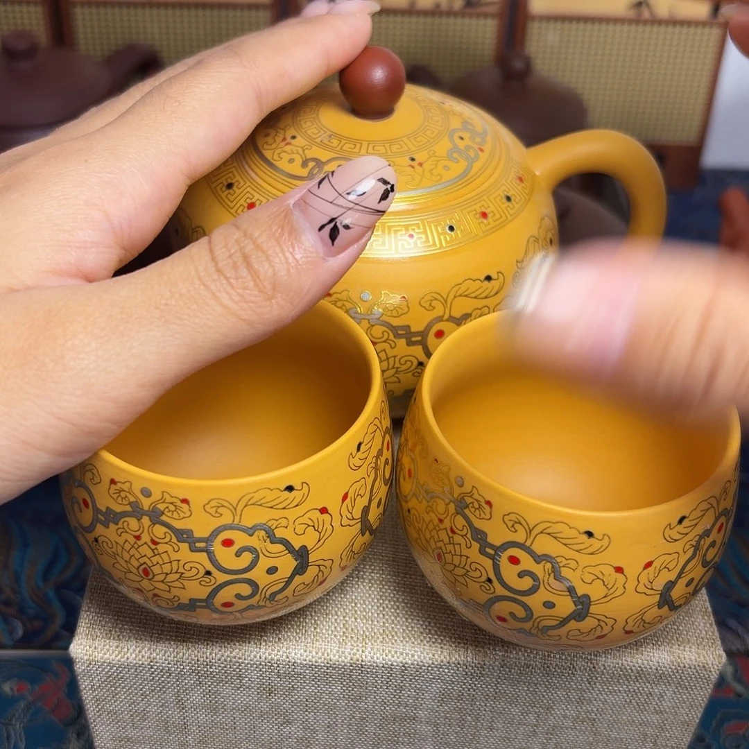 正宗宜兴紫砂茶具