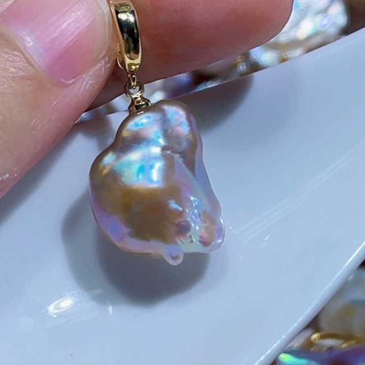 淡水珍珠未镶嵌颈饰