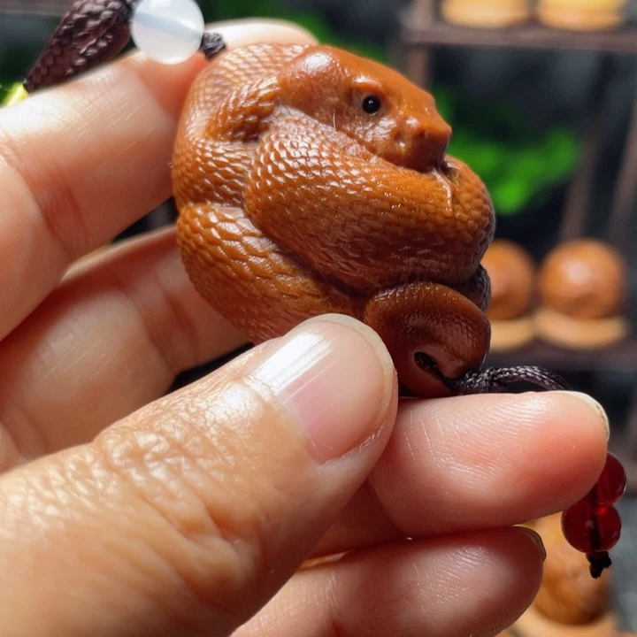 橄榄核手串/手链蛇单颗