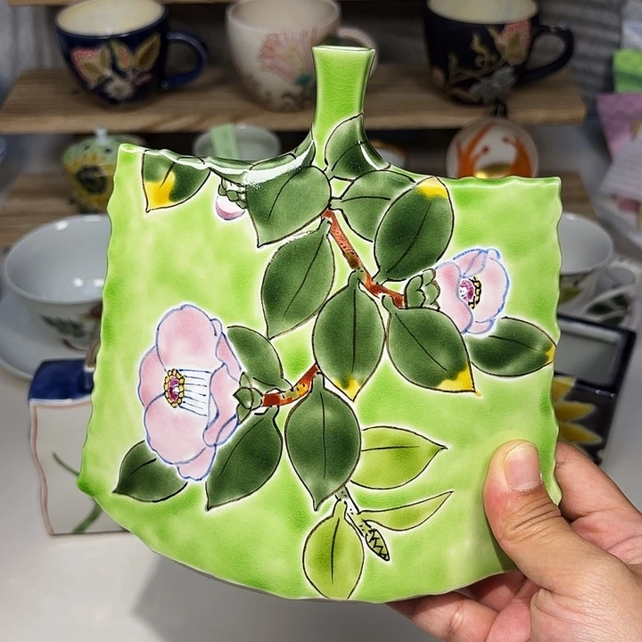 陶川田稔 本手孤品花器