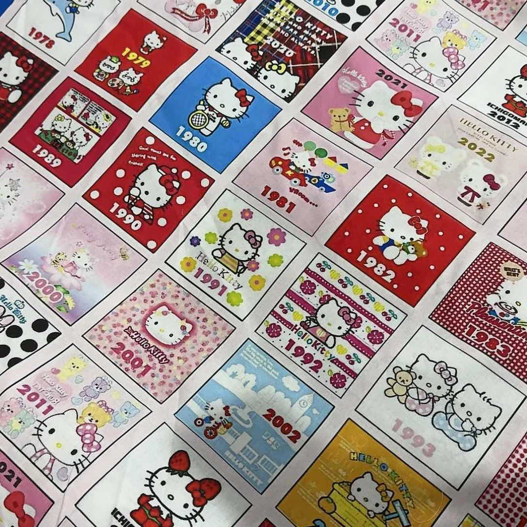 一米价纯棉平布1.1米宽果子布艺B区地卷