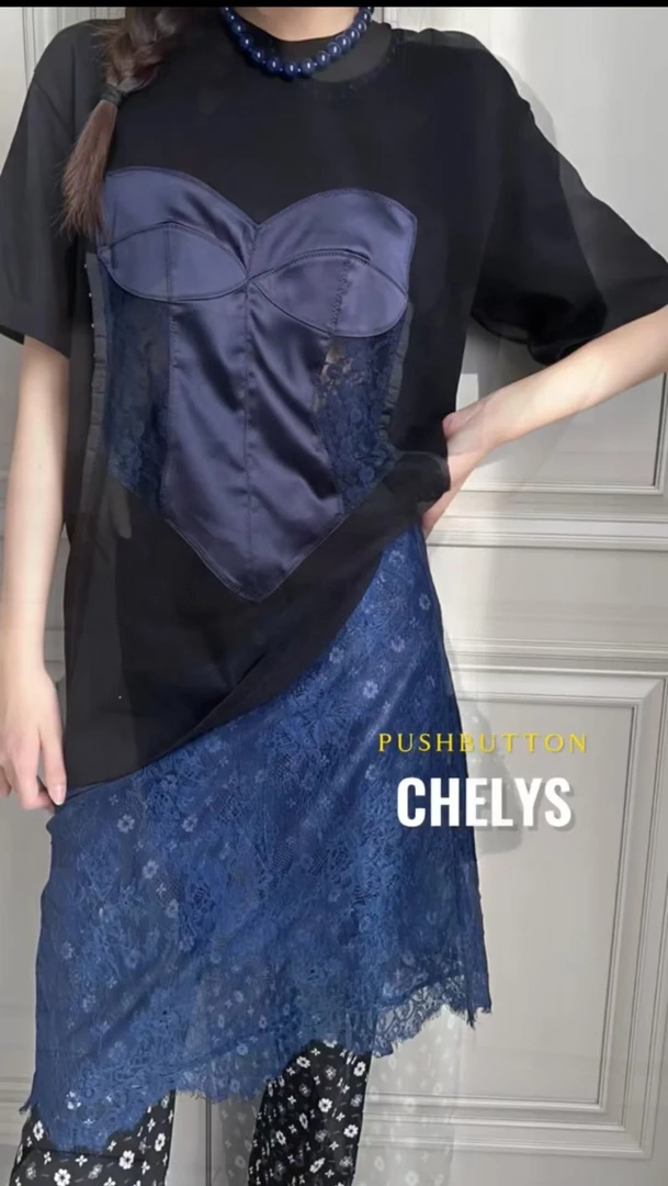 镂空蕾丝 短袖春夏