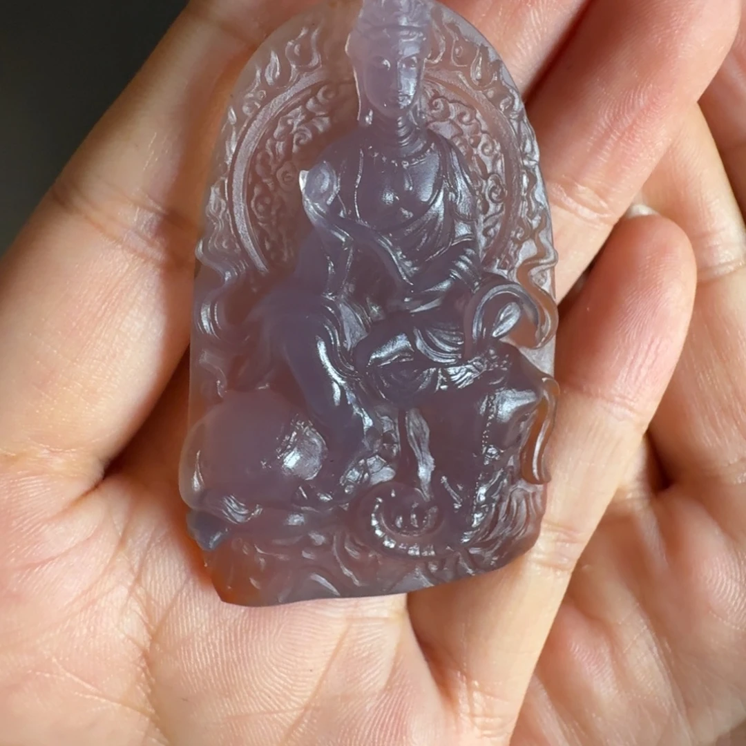 一***星未镶嵌南红玛瑙挂件