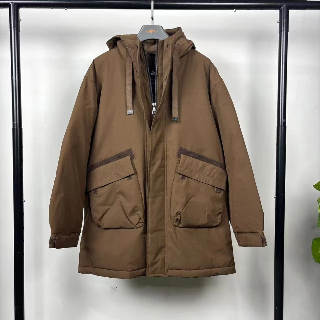 羽-绒惊喜服兔毛休闲户外中长男款带帽耐脏舒适秋冬加厚加绒2900
