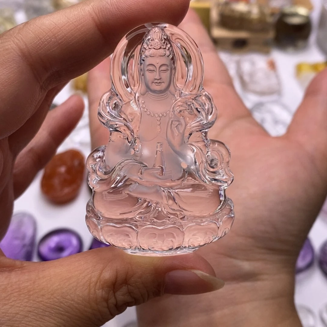 未镶嵌颈饰水晶往**生定制