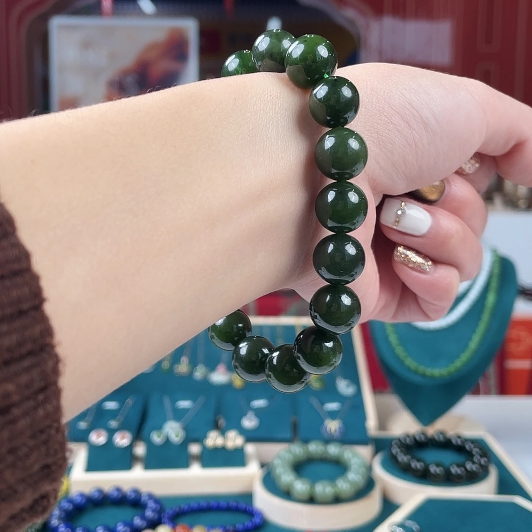 和田玉未镶嵌手串