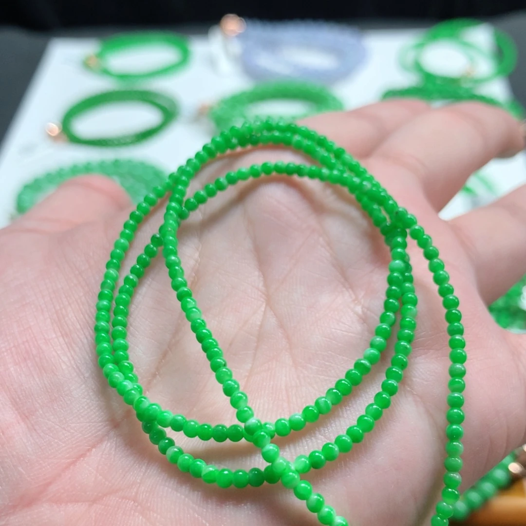 翡翠未镶嵌手链翡翠