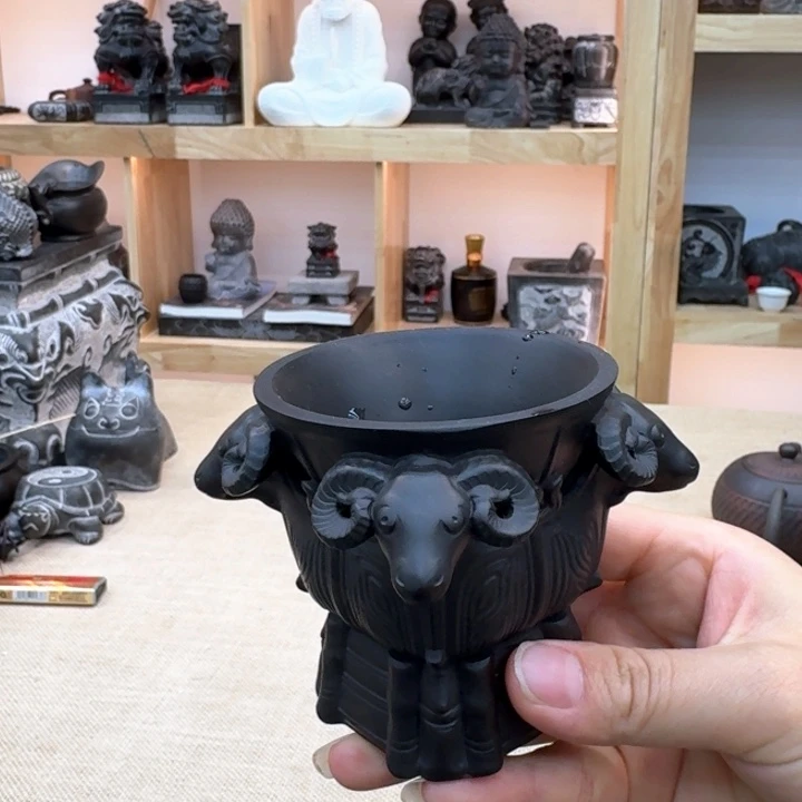 西安石晋錾石雕手工雕刻艺术摆件