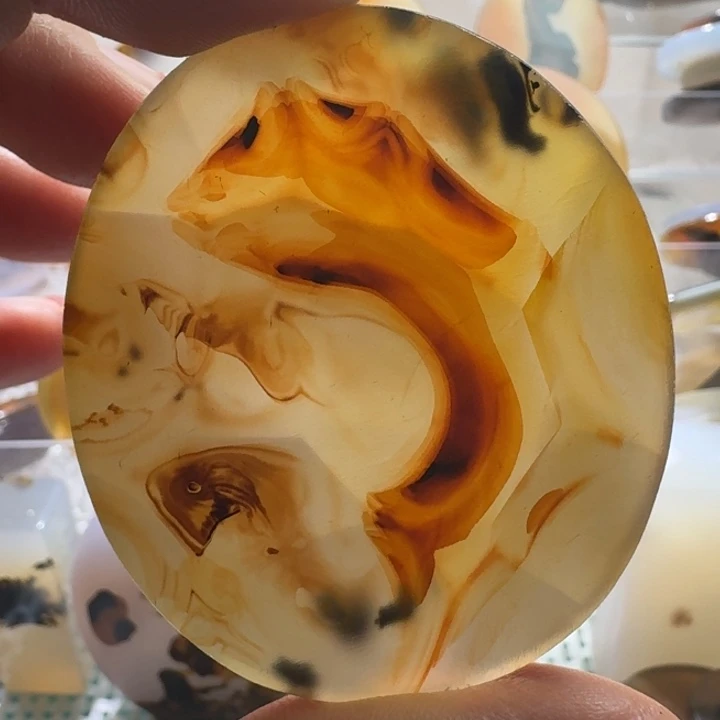 玛瑙/玉髓未镶嵌项链