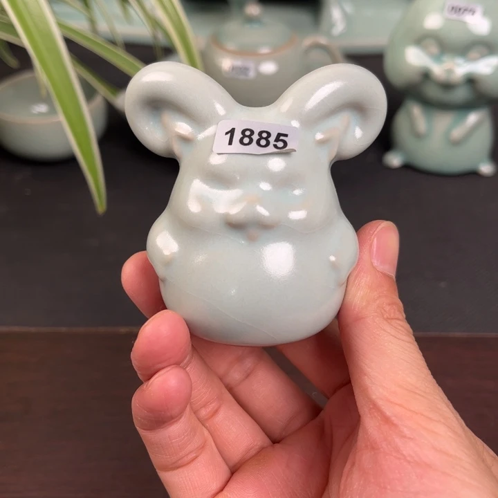 杯紫**然1885 青鸾汝瓷汝州发货