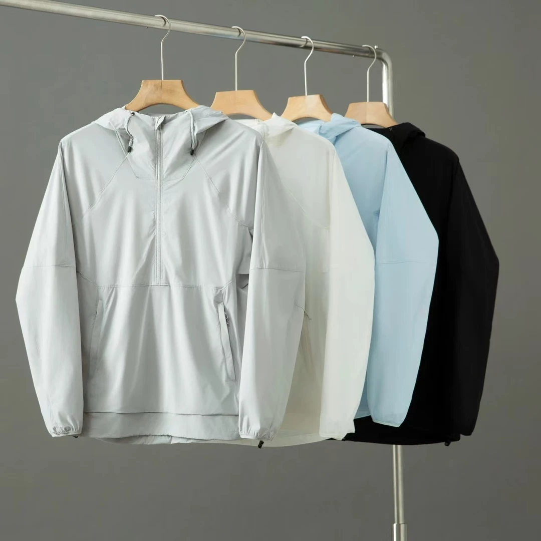 退货补运费 迪家户外机能速干透气轻薄休闲防晒衣 薄外套mt032