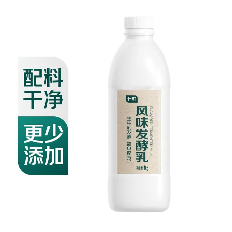 【简单配方】七鲜 风味发酵乳1kg