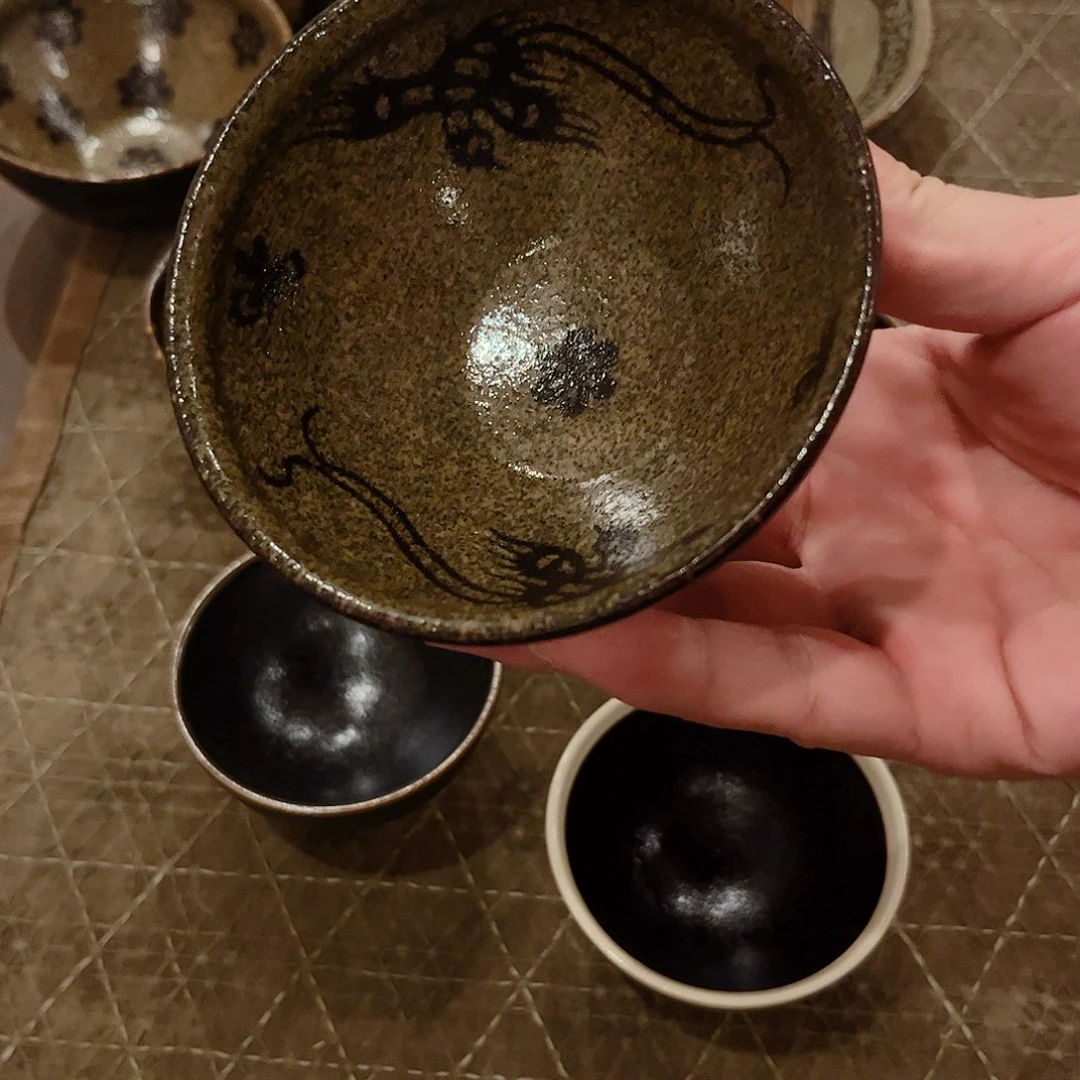 茶盏吉州窑柴窑杯