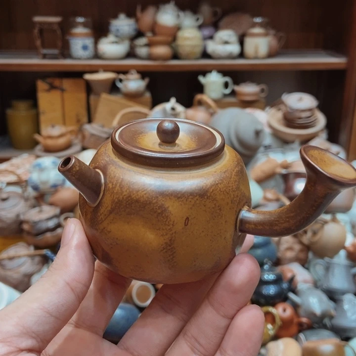 柴烧老岩泥高端茶器
