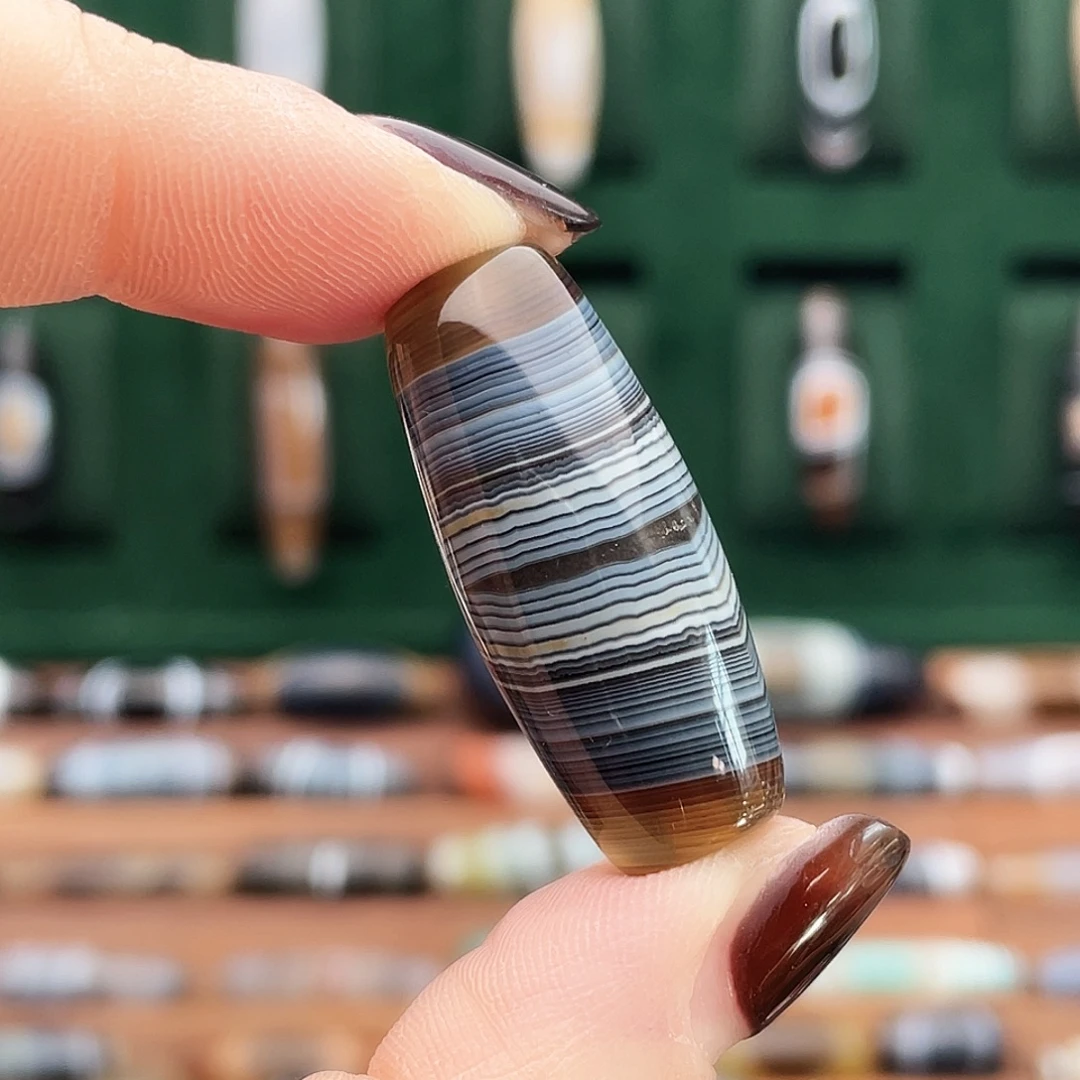 玛瑙/玉髓合金珠宝半成品