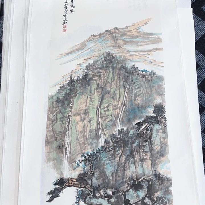 国画100/50纯手绘国画作品