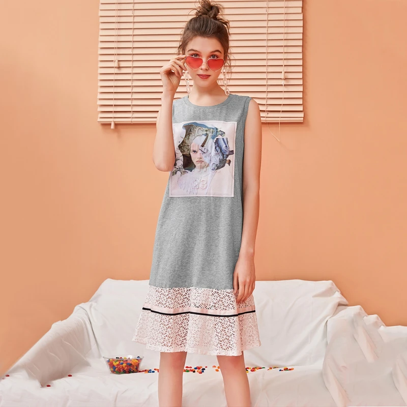 艾格夏季女士连衣裙160