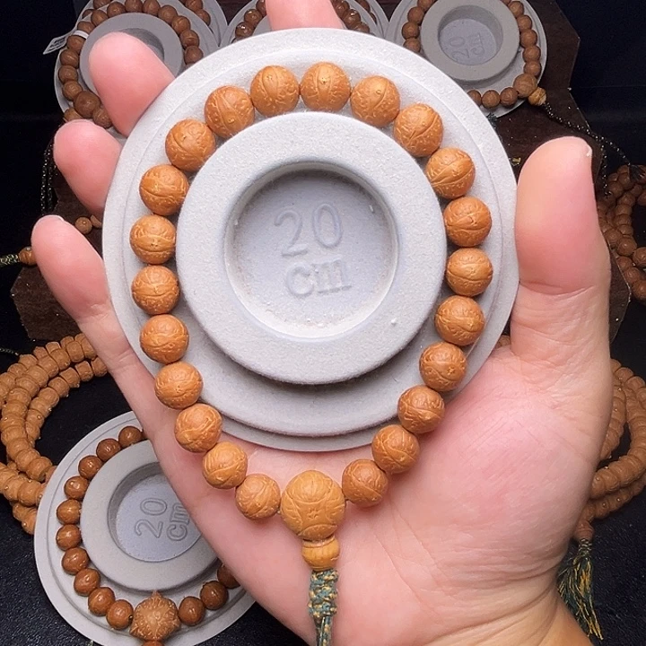 凤眼菩提手串11.5mm铁籽红油皮