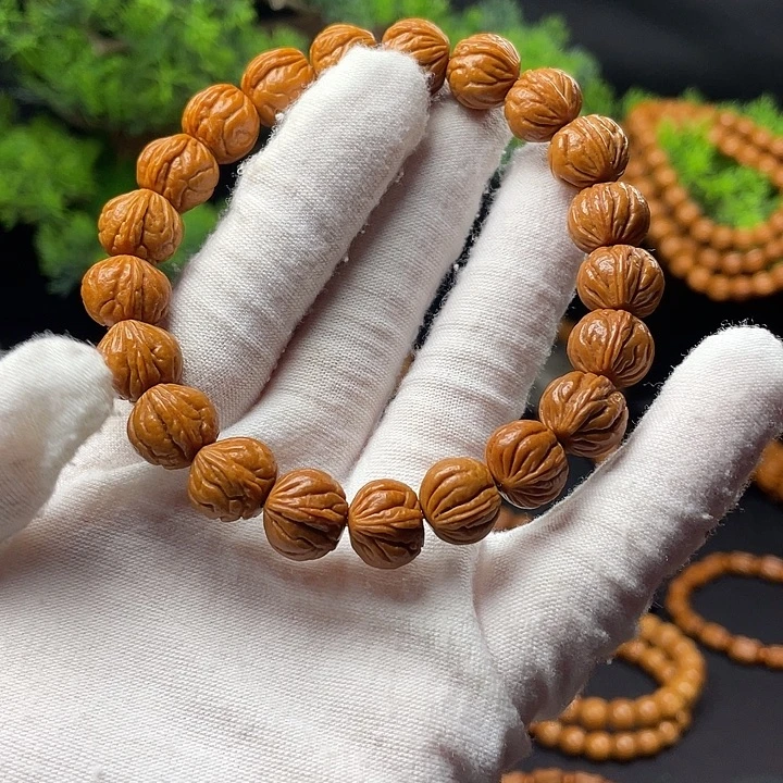 吊坠桃核秦岭龙纹桃核