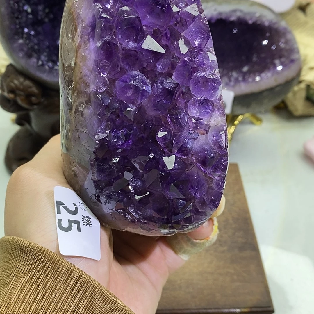 未镶嵌紫晶大型摆件（非配饰）
