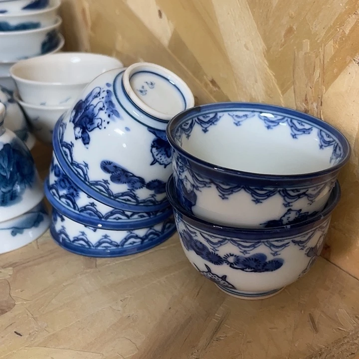 瓷片010 一人直播，看品直播间说序号