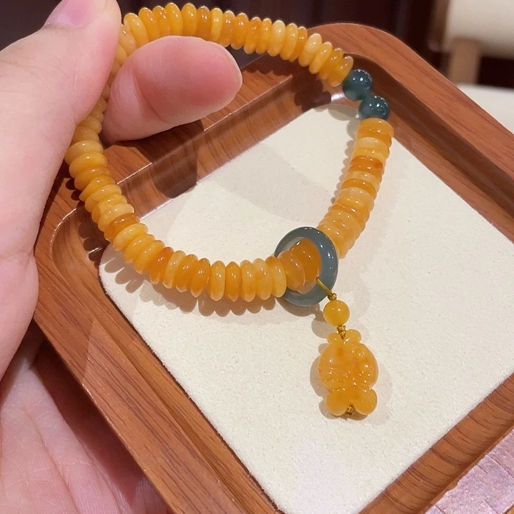 手链蜜蜡未镶嵌手串