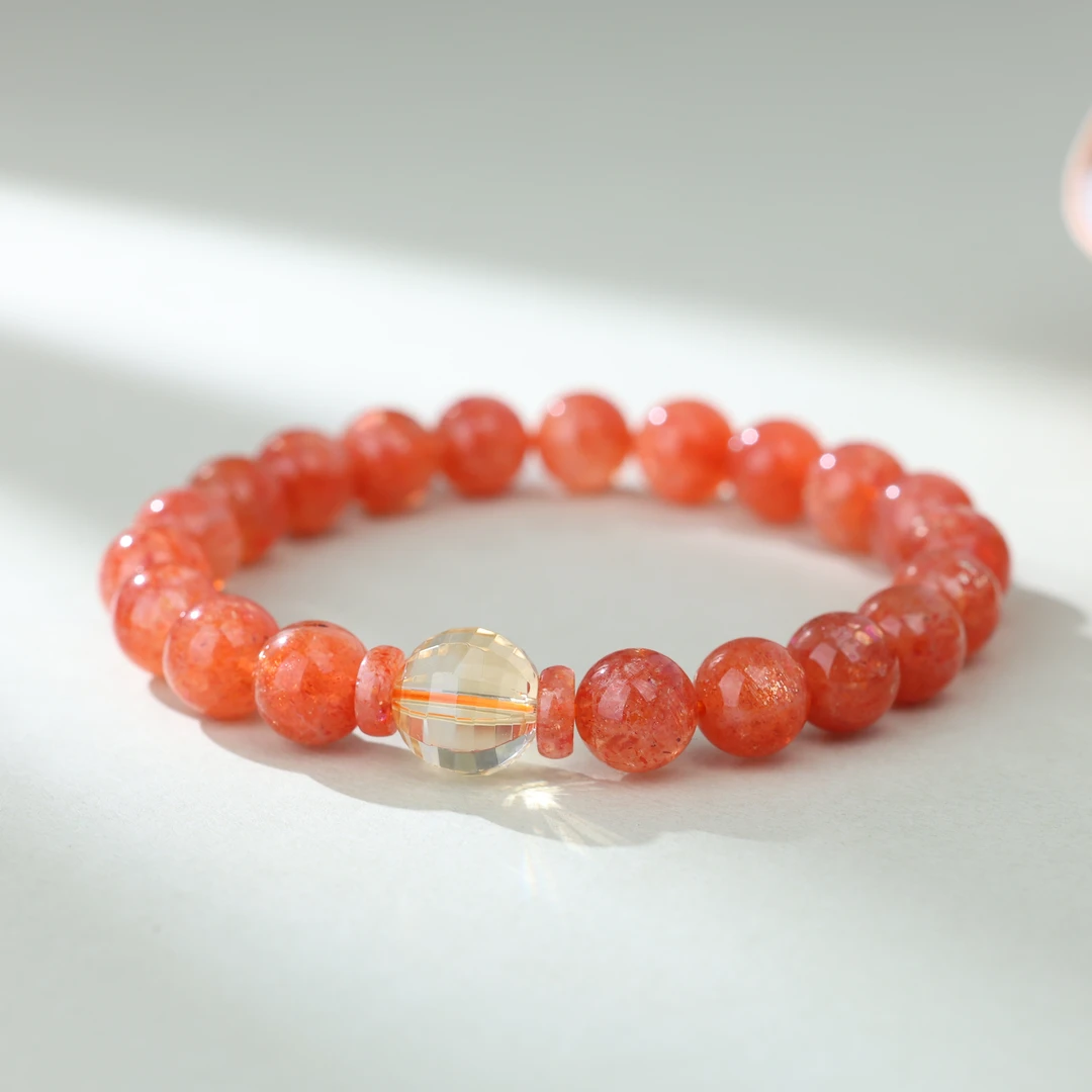 【央博玉】金太阳日光石手串-YB93820251-多样性发一|BSJ3