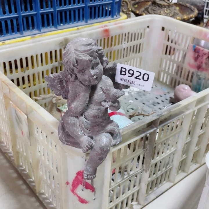 摆件孤品老货微瑕瓷