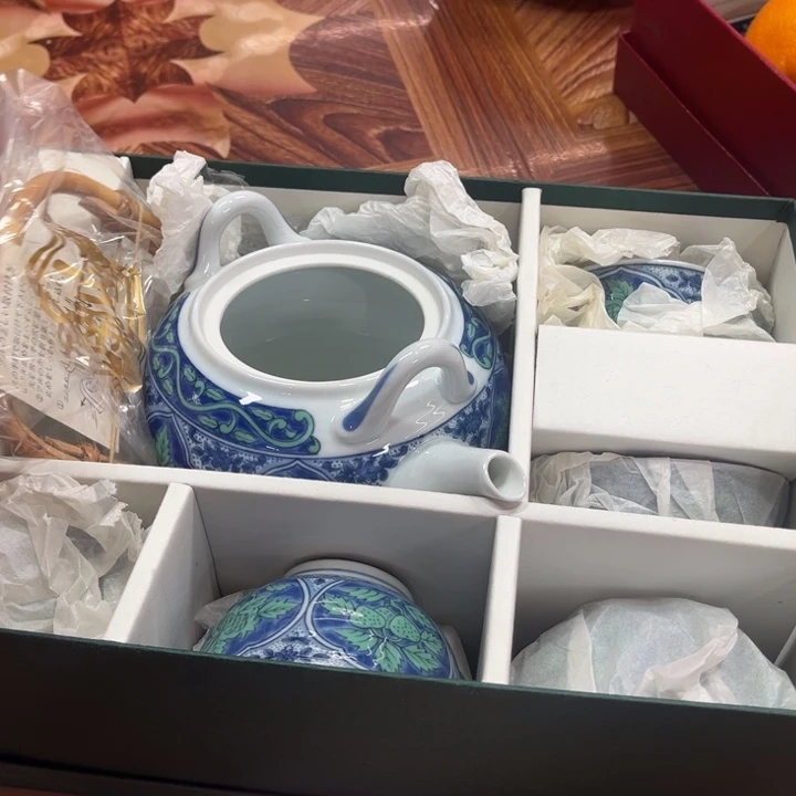 谦***参瓷片库山杯—————库山—-