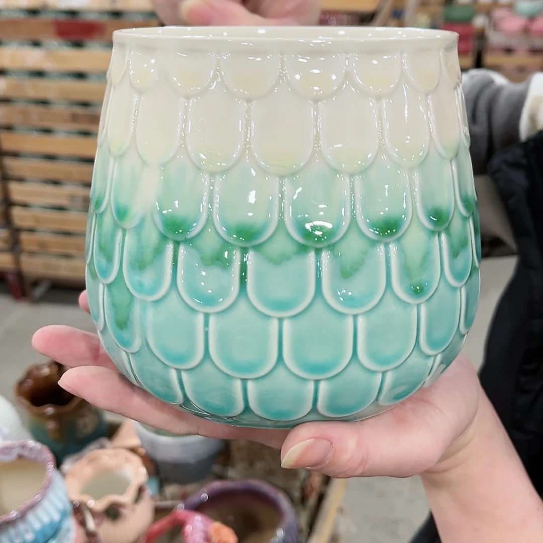 【闪购商品】陶瓷福利品凑满10元发货陶瓷花盆