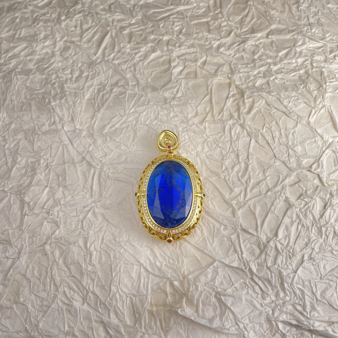 【灵儿优选】斯里皇蓝吊坠————————高货