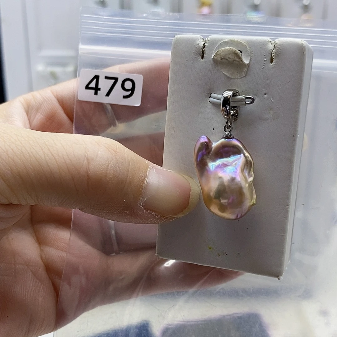 颈饰合金淡水珍珠