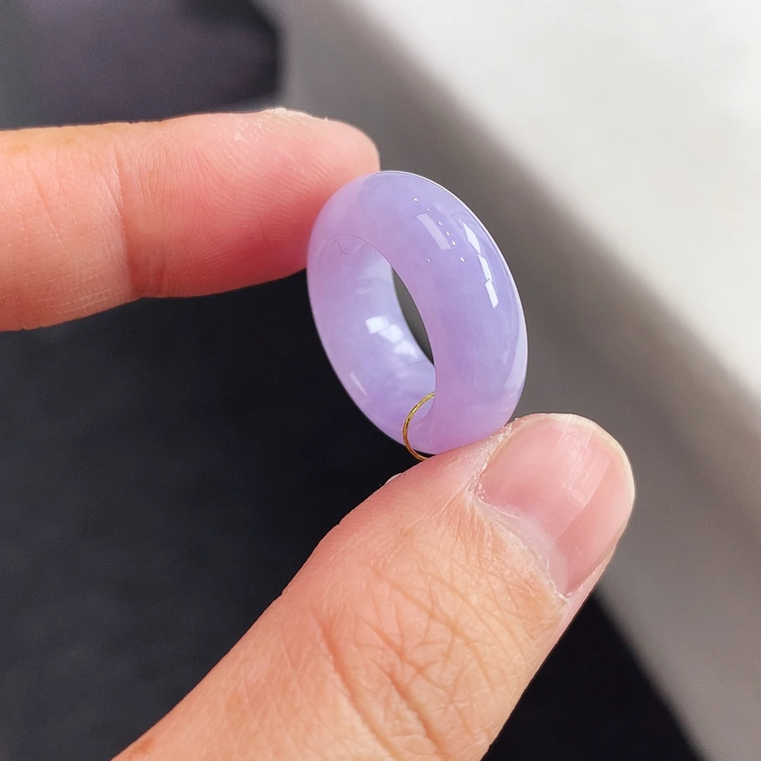 翡翠未镶嵌戒指7号