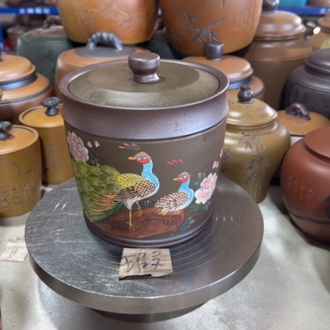 紫砂茶叶罐为**留。。。。。。。。