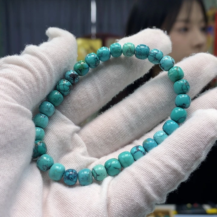 绿松石未镶嵌单圈卡6.7