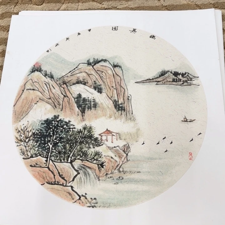 国画花鸟的翅膀和翅膀是一样50.50