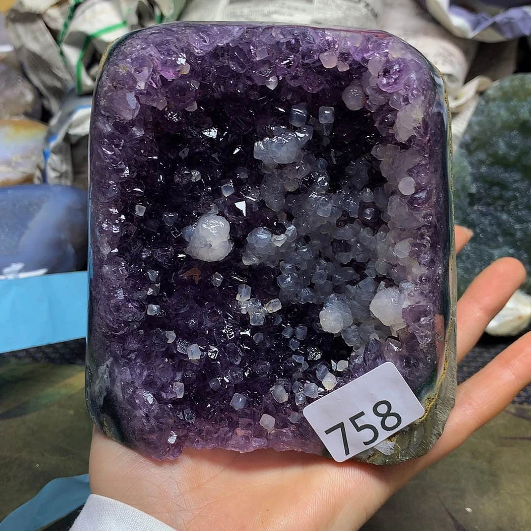 紫晶大型摆件（非配饰）未镶嵌道*