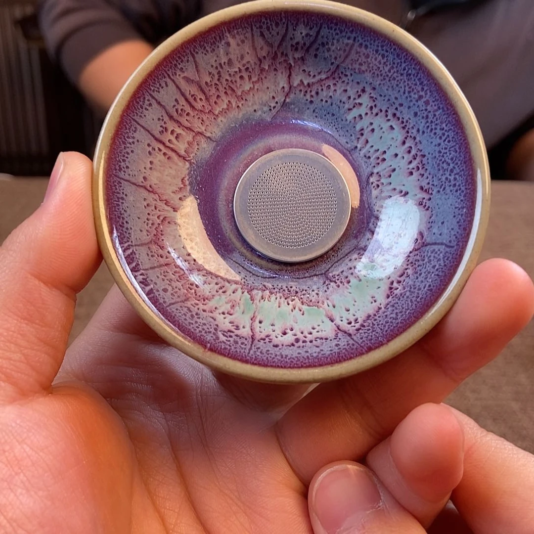 瓷片钧瓷主人杯杯