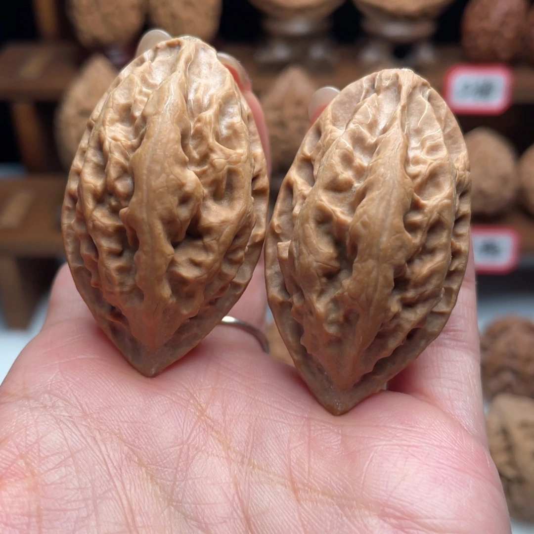 文玩核桃把件楸子18