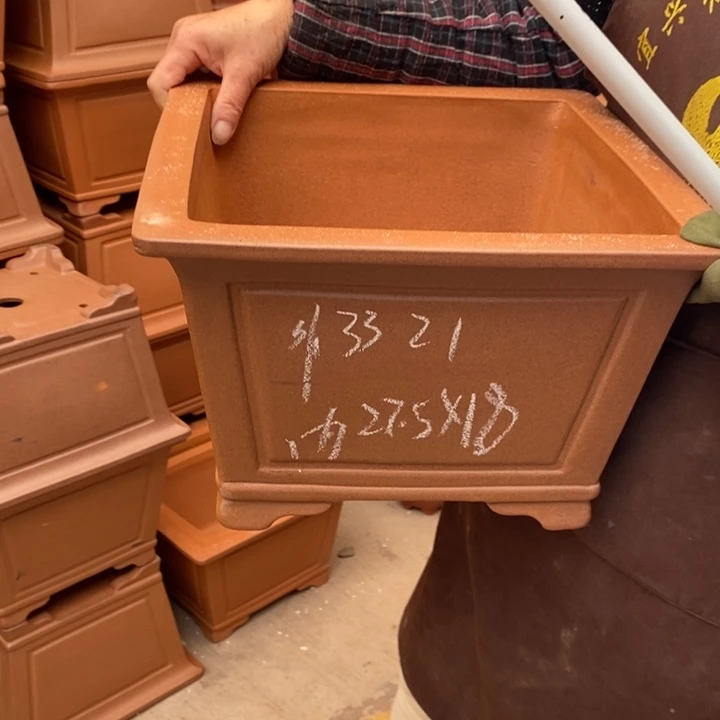 紫砂花盆哇哇哇外