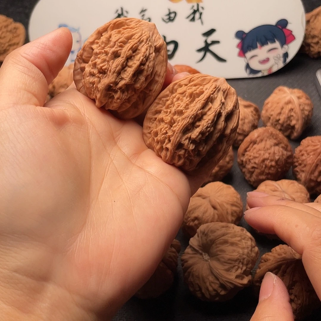 把件文玩核桃W 36 40 麦虎
