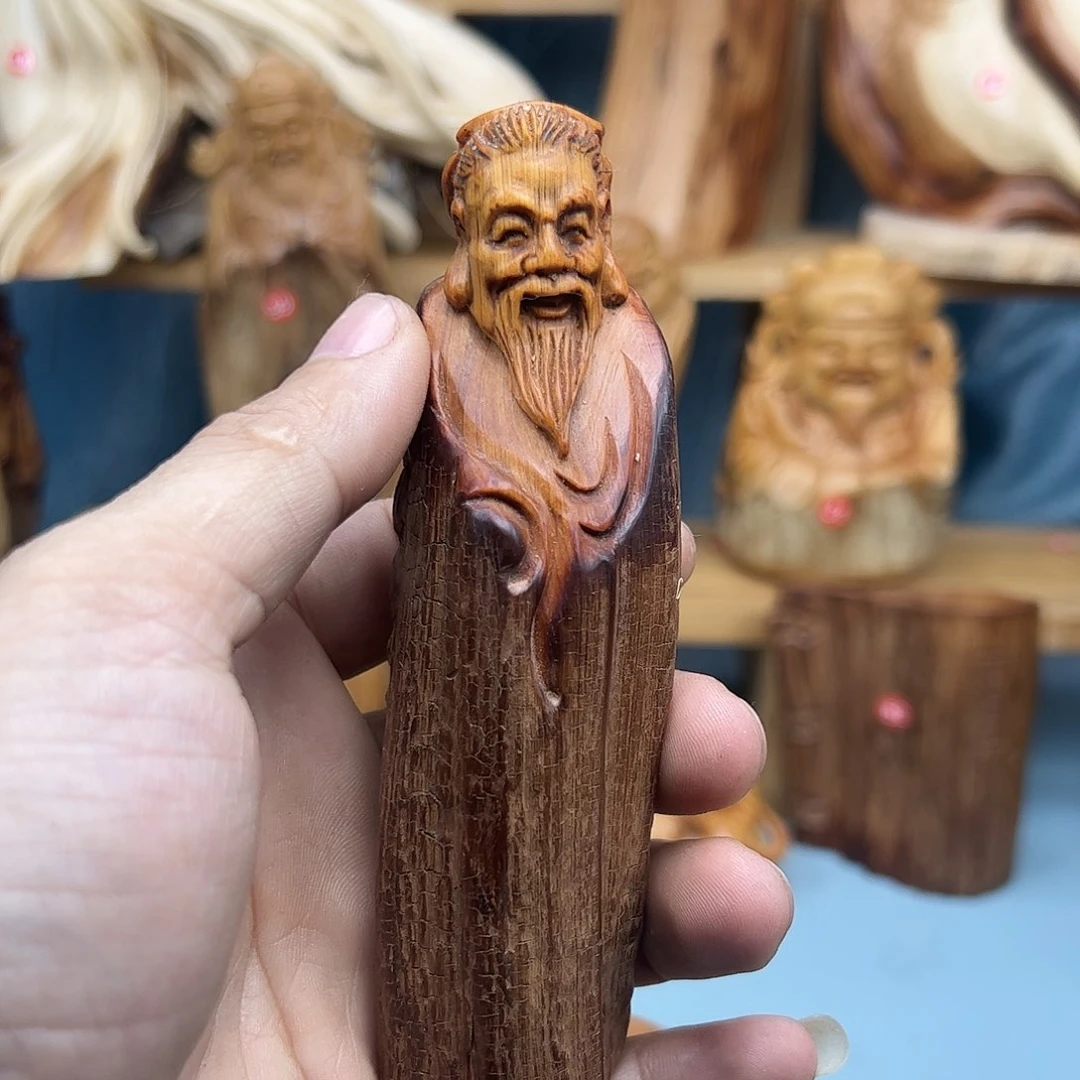 木用****7柏木摆件手把件