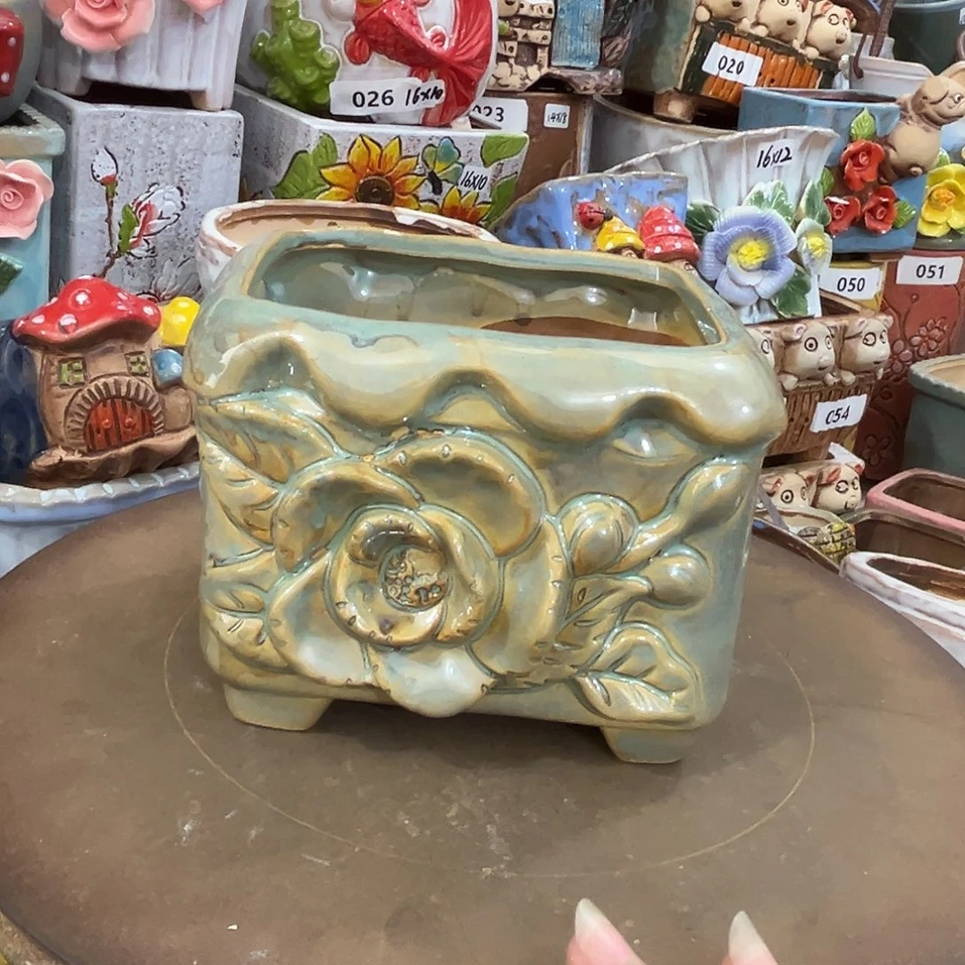 粗陶多肉花盆花盆