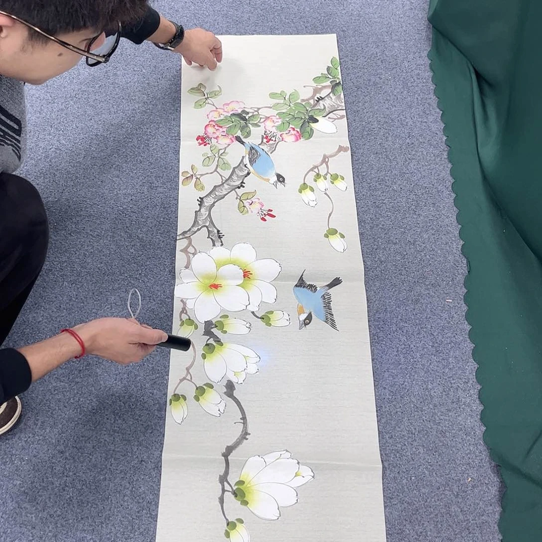 国画捡漏手绘国画