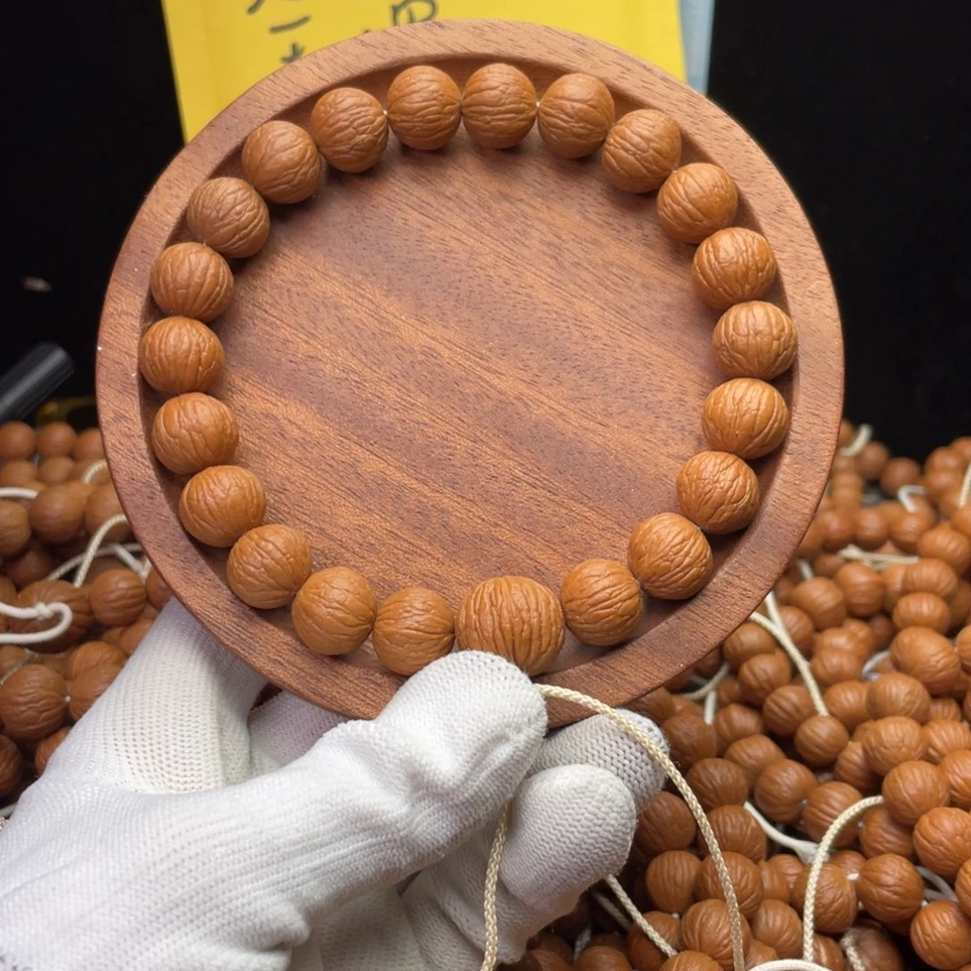 猴头核桃手串凤羽手持13同