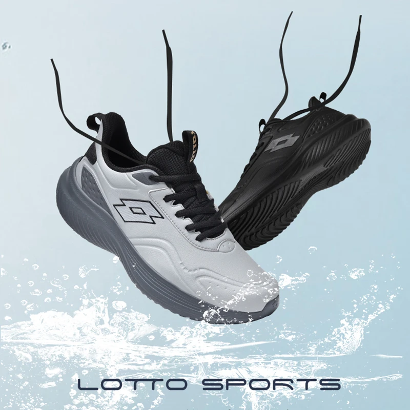 LOTTO/乐途2025秋季新款加绒缓震舒适网面鞋轻便时尚百搭休闲跑鞋